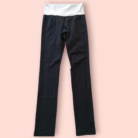 Lululemon high waisted white Band ankle leggings small size 4 - Picture 1 of 5